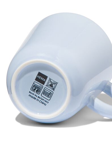 mug 280ml - new bone bleu - vaisselle d&eacute;pareill&eacute;e - 9650045 - HEMA