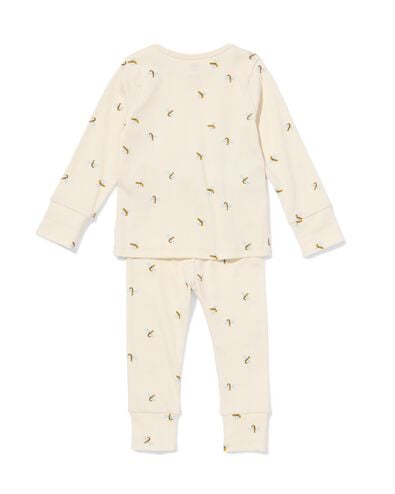 pyjama &eacute;volutif b&eacute;b&eacute; c&ocirc;tel&eacute; animaux blanc cass&eacute; blanc cass&eacute; - 33300160OFFWHITE - HEMA