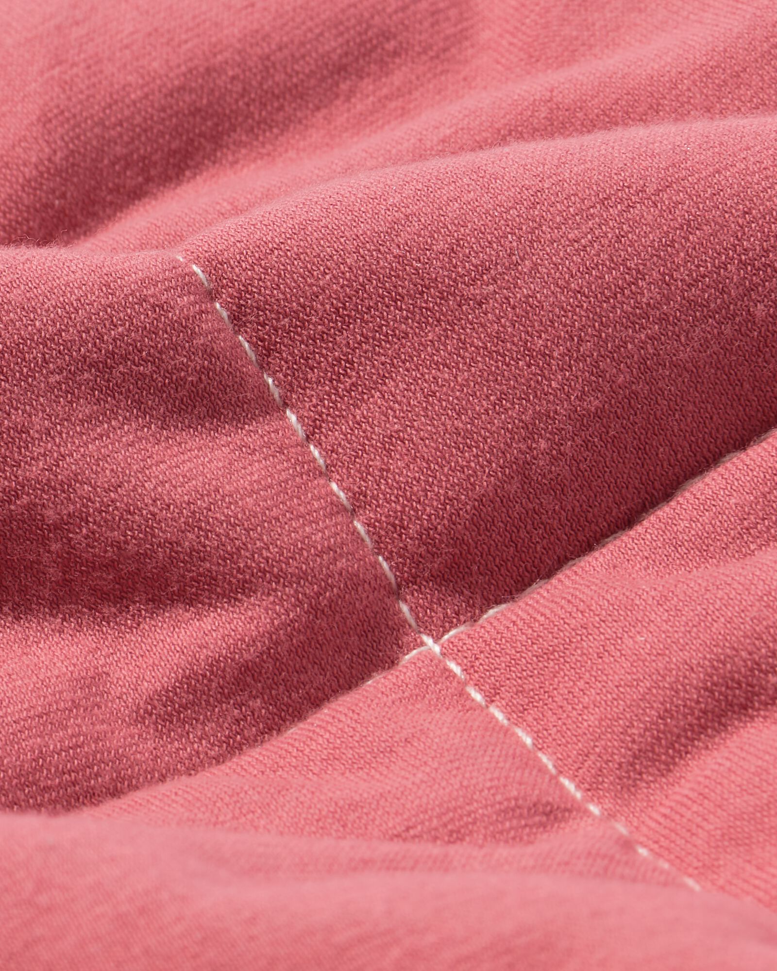 Tagesdecke Jersey beige/rot kariert 260 x 235 - 5760102 - HEMA