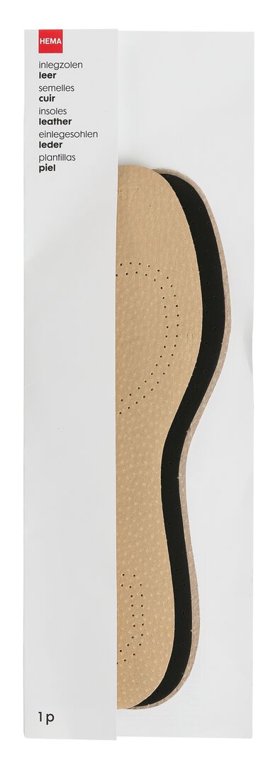 semelles int&eacute;rieures cuir pointure 39-40 - 20500054 - HEMA