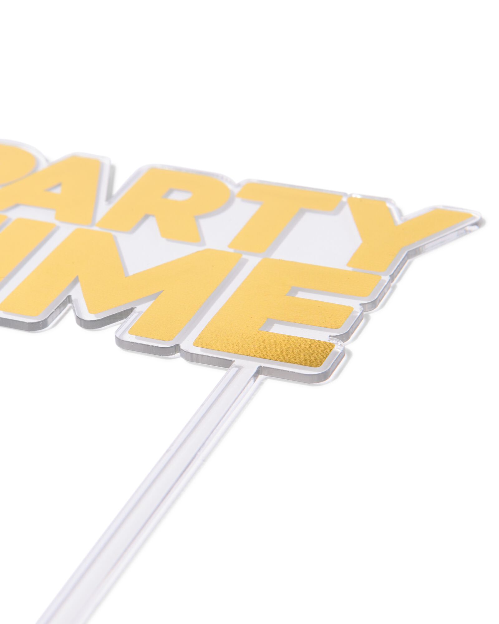 Wiederverwendbarer Tortenaufleger 'Party Time' - 14250165 - HEMA