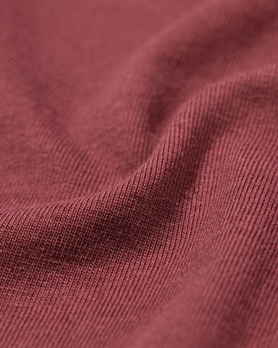 t-shirt homme coupe classique rouge moyen rouge moyen - 2190400MIDRED - HEMA