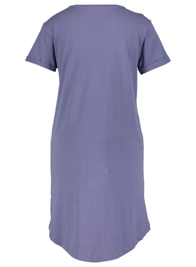 Damen-Nachthemd blau blau - 1000015502 - HEMA