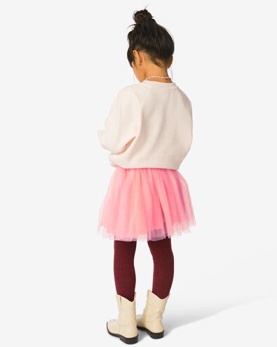 Kinderrock T&uuml;ll rosa rosa - 30841717PINK - HEMA