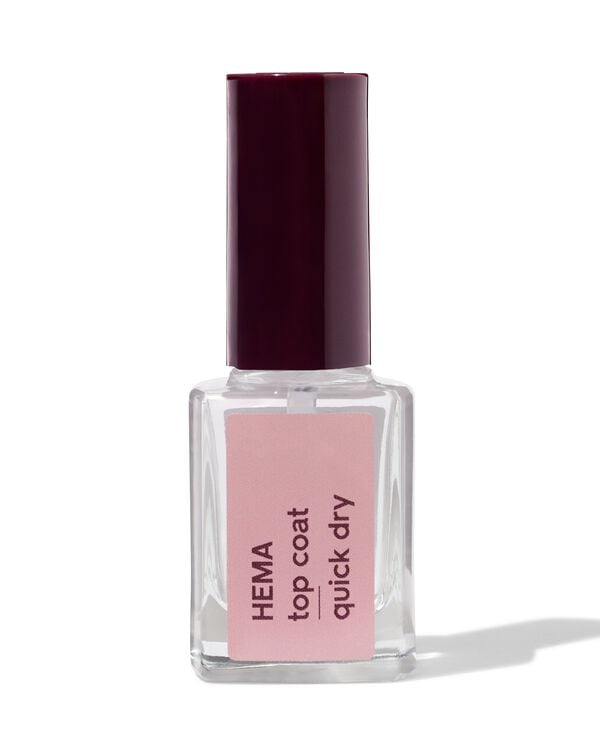 topcoat quick dry 11ml - 11240524 - HEMA