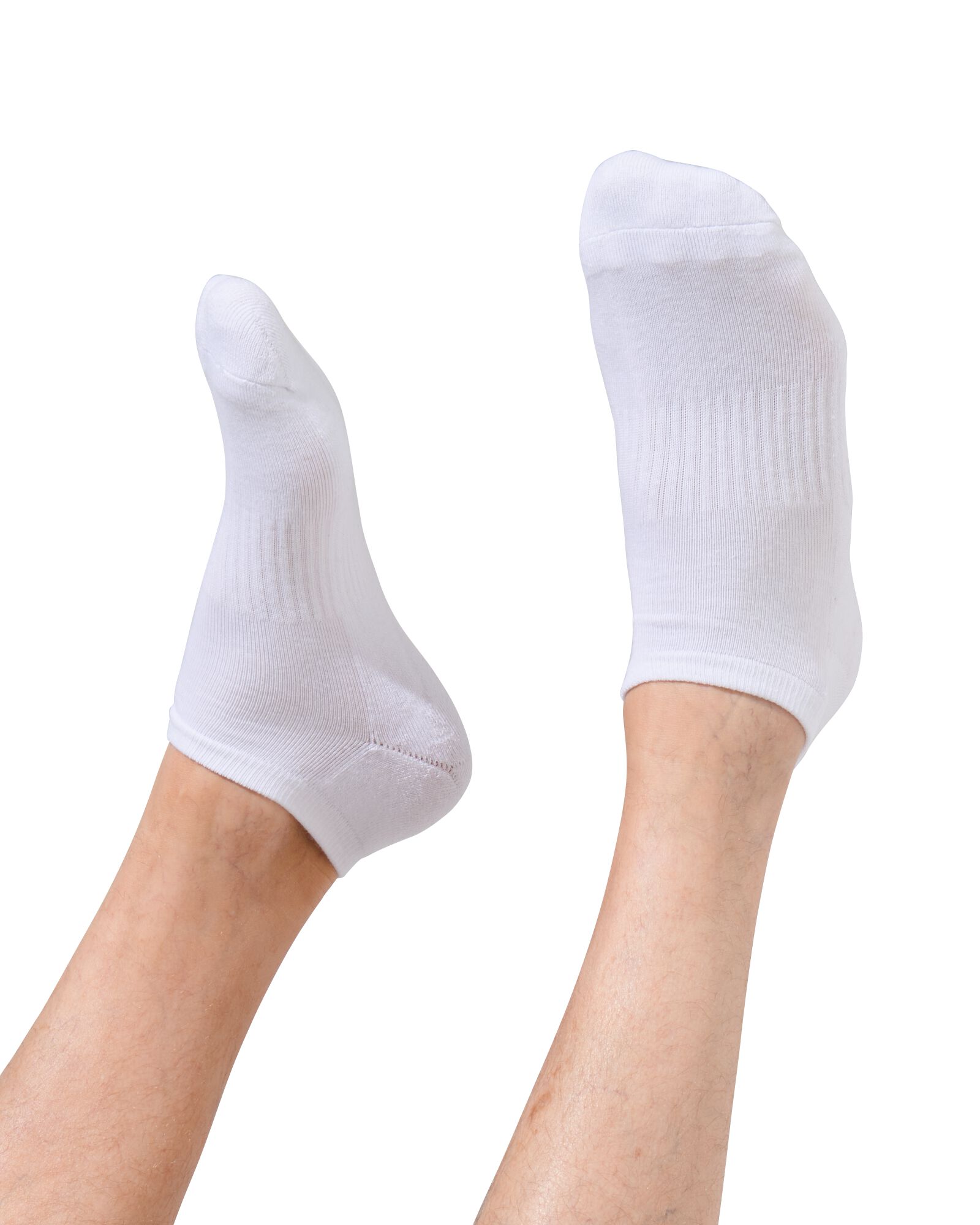 5 paires de socquettes homme sport blanc blanc - 1000028316 - HEMA