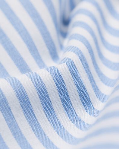 heren pyjamabroek Pepijn regular fit poplin strepen gebroken wit gebroken wit - 23686100OFFWHITE - HEMA