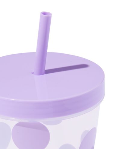 drinkbeker met rietje - 14250178 - HEMA