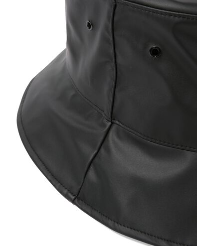regenhoed voor volwassenen zwart zwart - 34430055BLACK - HEMA