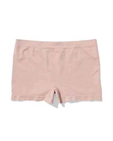 boxer femme sans couture microfibre beige - 19607650BEIGE - HEMA