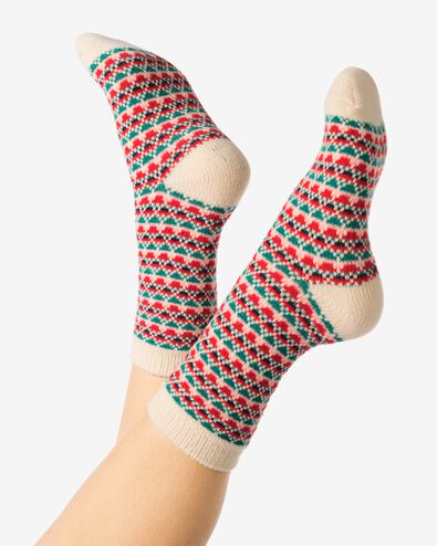 chaussettes femme nordiques multicolore multicolore - 4266585MULTICOLOUR - HEMA