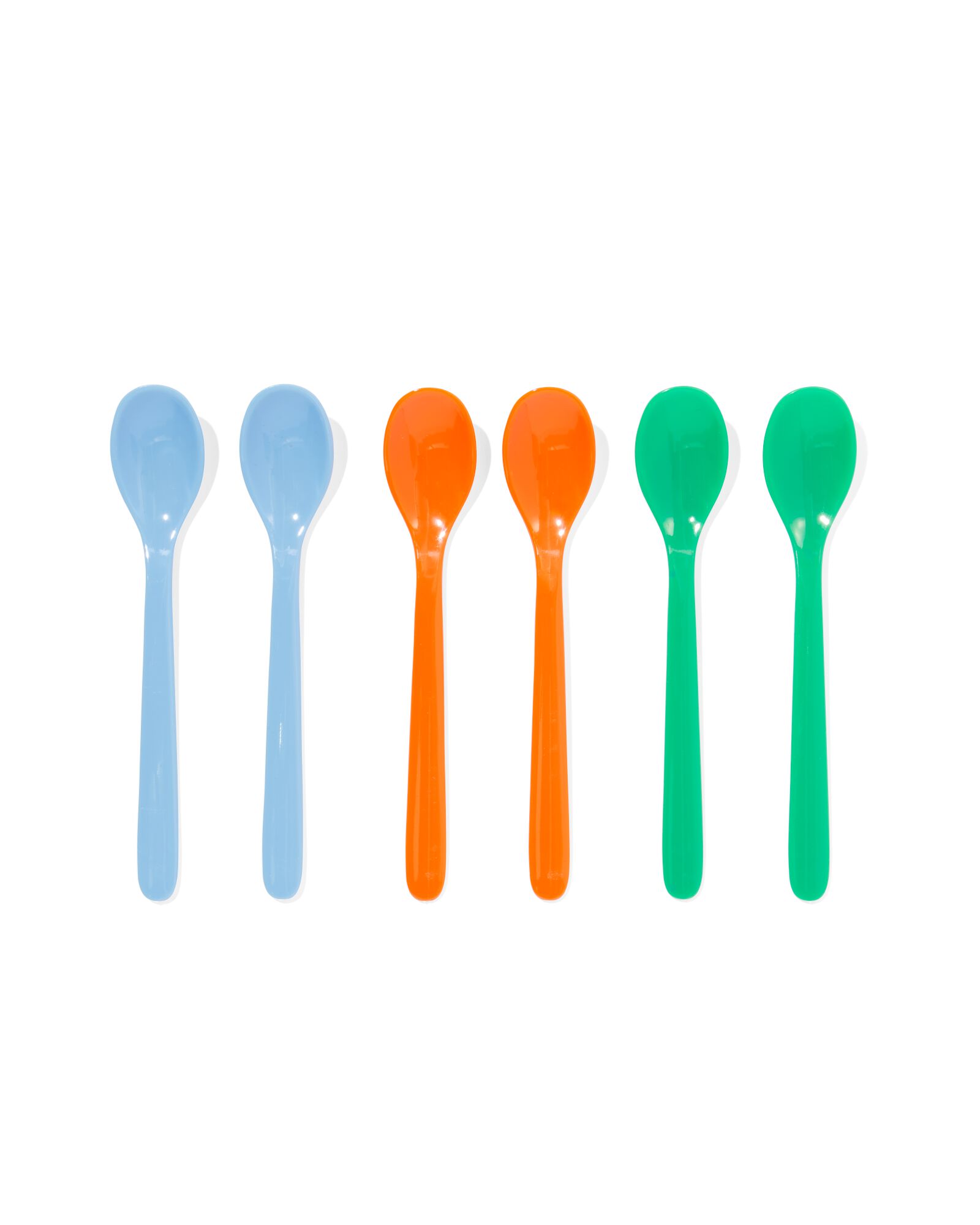 eierlepeltjes 6 stuks - 80840051 - HEMA