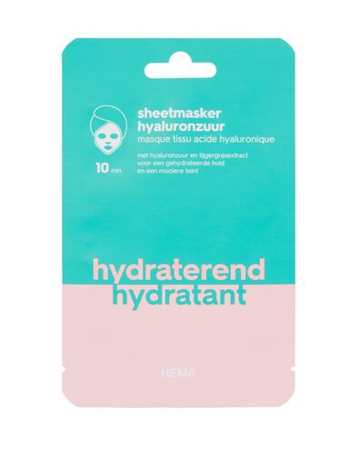 masque en tissu hydratant - 17860156 - HEMA