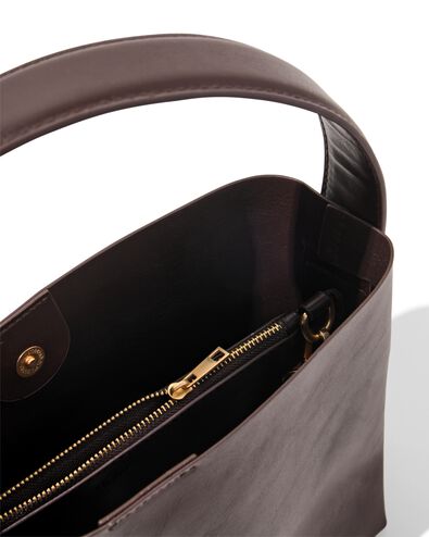 sac &agrave; bandouli&egrave;re femme aspect cuir camel - 18760004 - HEMA