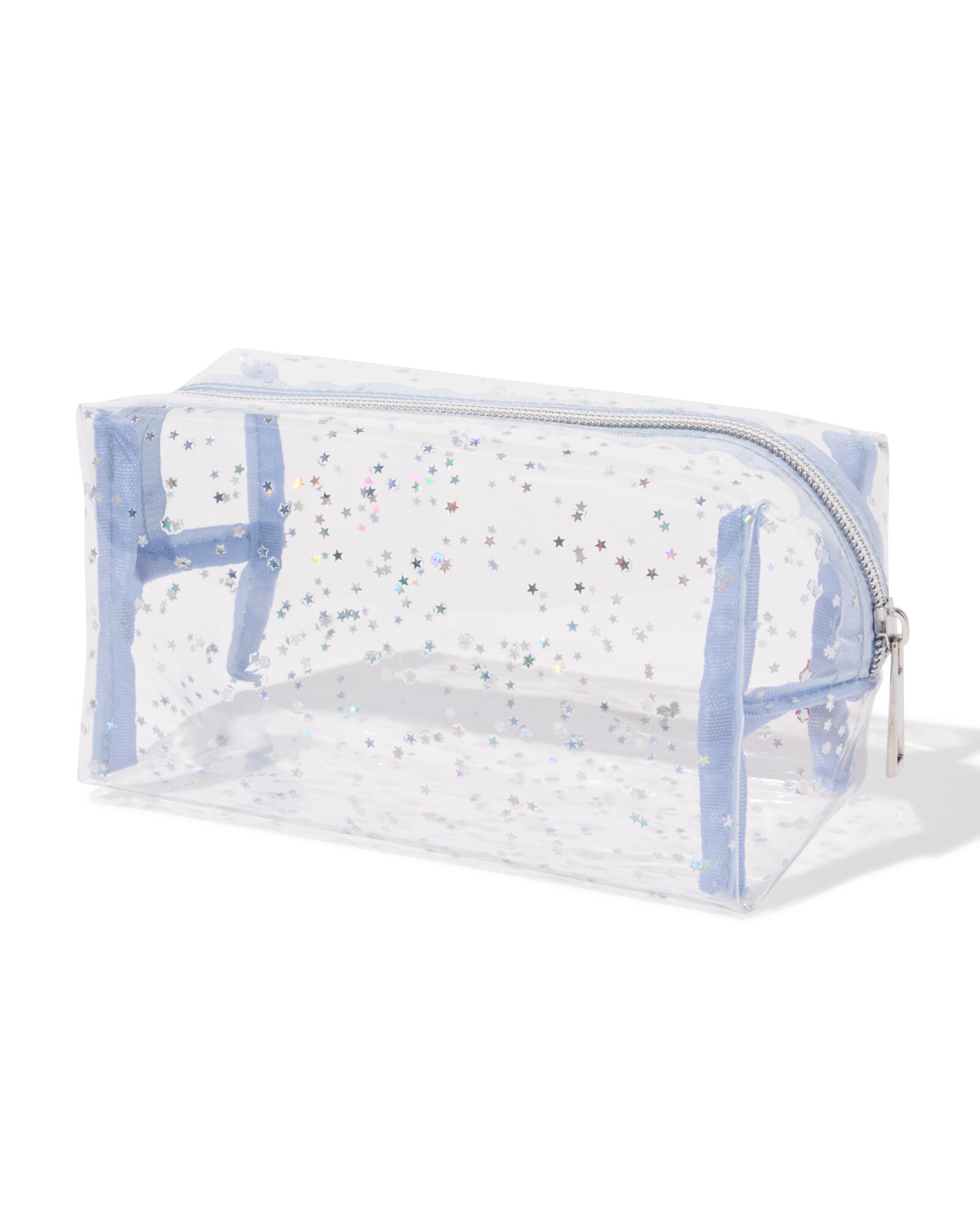 trousse 18x8,5x10,5cm transparente - 14400490 - HEMA