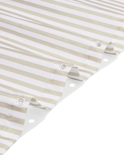 douchegordijn 180x200cm beige - 80330056 - HEMA