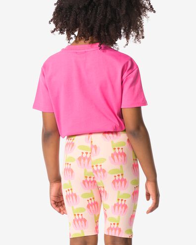 Kinderbekleidungsset Jersey, Blumen dunkelrosa dunkelrosa - 30848004DARKPINK - HEMA
