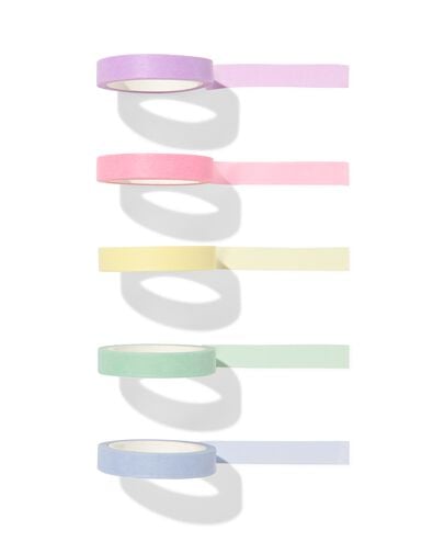 washi tapes - 5 stuks - 14170192 - HEMA