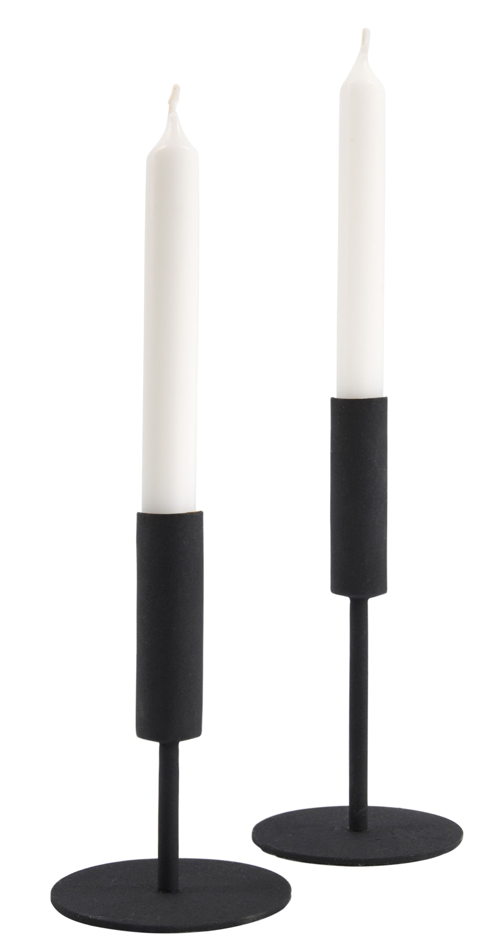 8 bougies &Oslash;2x17 blanc - 1000029610 - HEMA