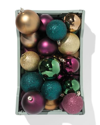 Klappbox zum Beschriften, recycelt, S, Mintgr&uuml;n mintgr&uuml;n S  20 x 30 x 11,5 - 39811073 - HEMA