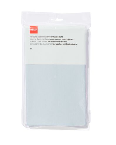 rekbare boekenkaft pastel - 3 stuks - 14594453 - HEMA