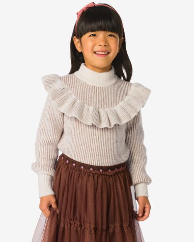 pull enfant marron - 30832446BROWN - HEMA