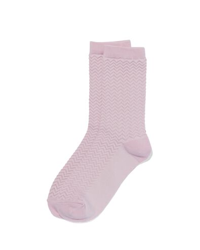 Damen-Socken, mit Baumwolle violett 35/38 - 4210071 - HEMA