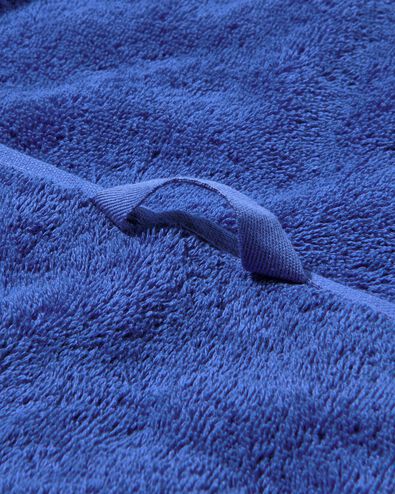 serviettes de bain - qualité épaisse bleu cobalt serviette 100 x 150 - 5282867 - HEMA