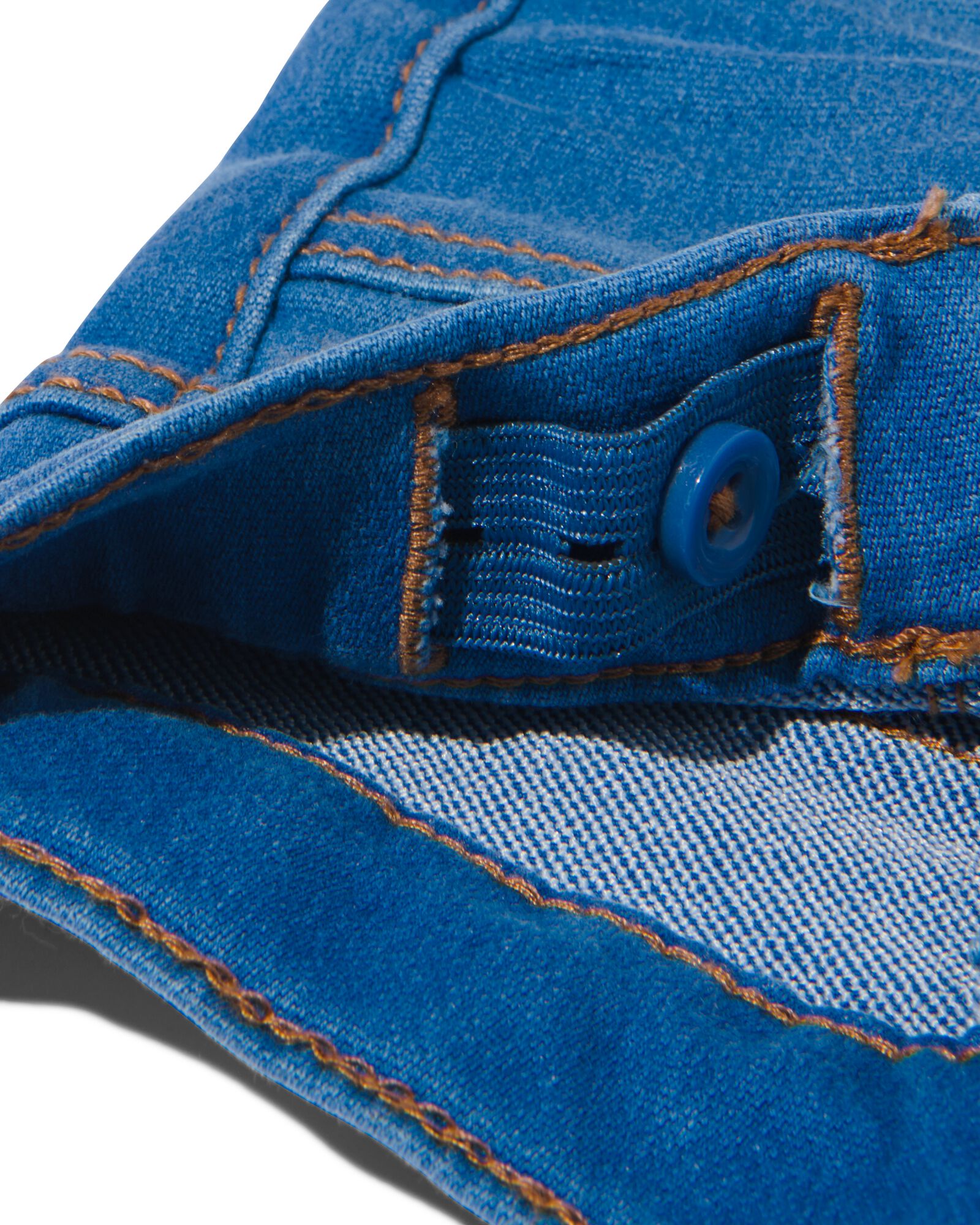 kinder jogdenim blauw blauw - 1000026326 - HEMA