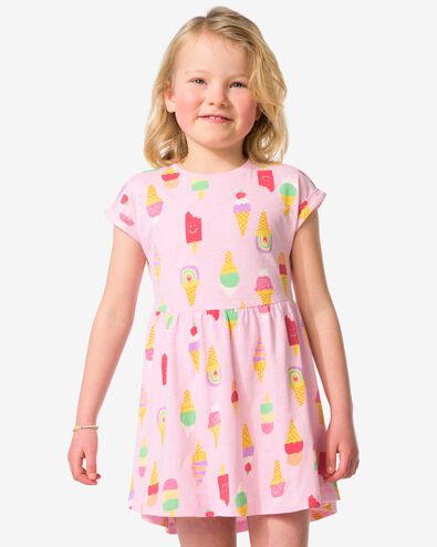 robe enfant glaces rose - 30857603PINK - HEMA