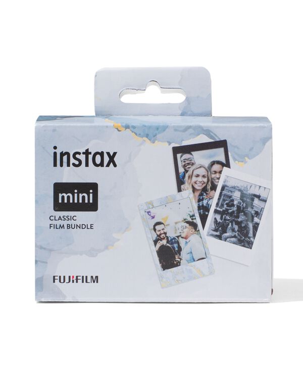 Fujifilm Instax Mini Fotopapier Bundle, Classic, 3 x 10 Stück - 60310009 - HEMA
