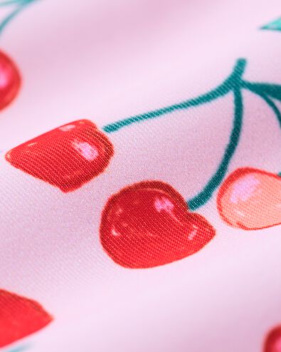 Kinderbadeanzug mit Kirschen  rosa rosa - 22260400PINK - HEMA