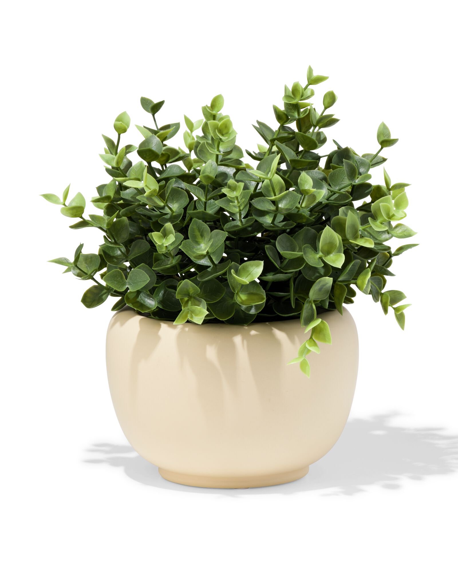 cache-pot ⌀10x10,4 cm c&eacute;ramique cr&egrave;me - 13325077 - HEMA