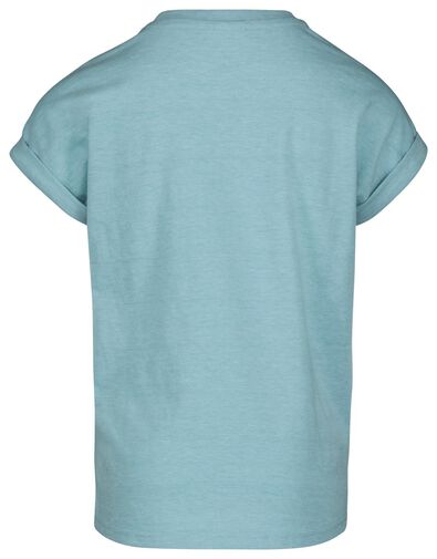 t-shirt enfant bleu moyen - 1000024043 - HEMA