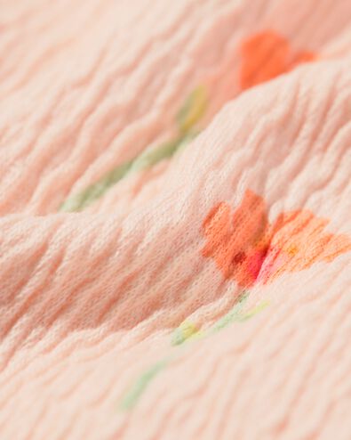 t-shirt b&eacute;b&eacute; fleurs rose p&acirc;le - 33089960LIGHTPINK - HEMA