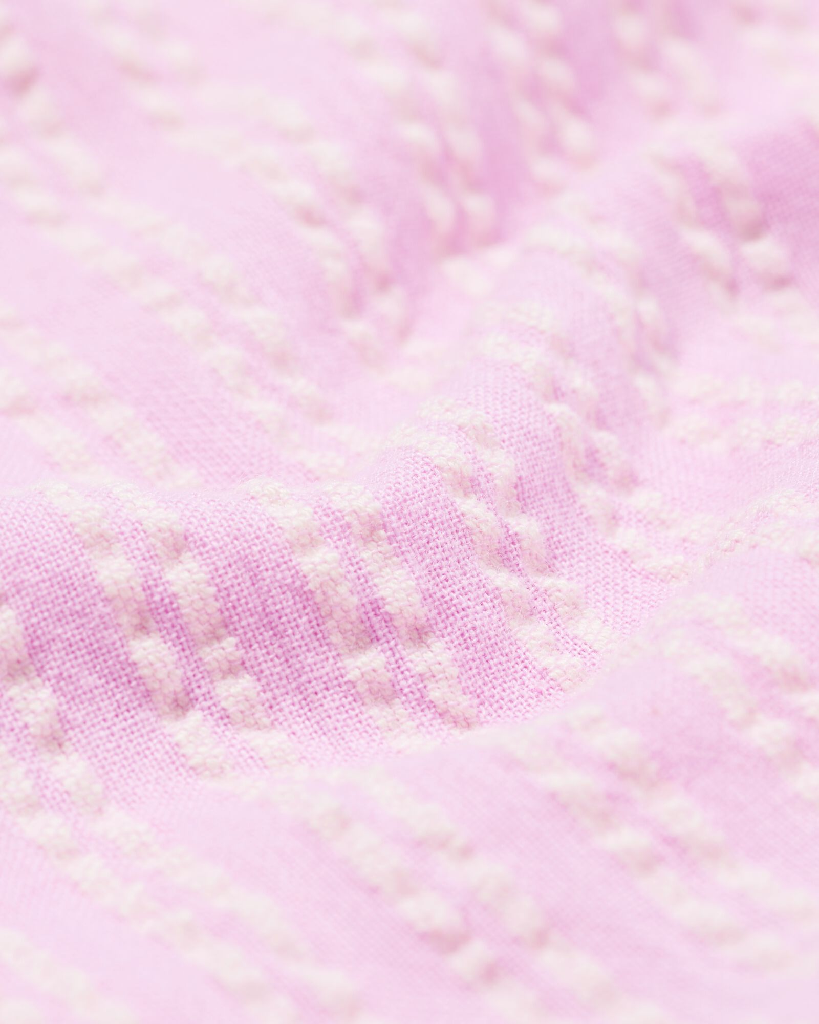 babykledingset seersucker strepen roze roze - 33078270PINK - HEMA