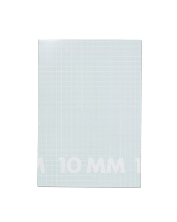 3 cahiers format A4 à carreaux 10x10mm menthe - 14101613 - HEMA