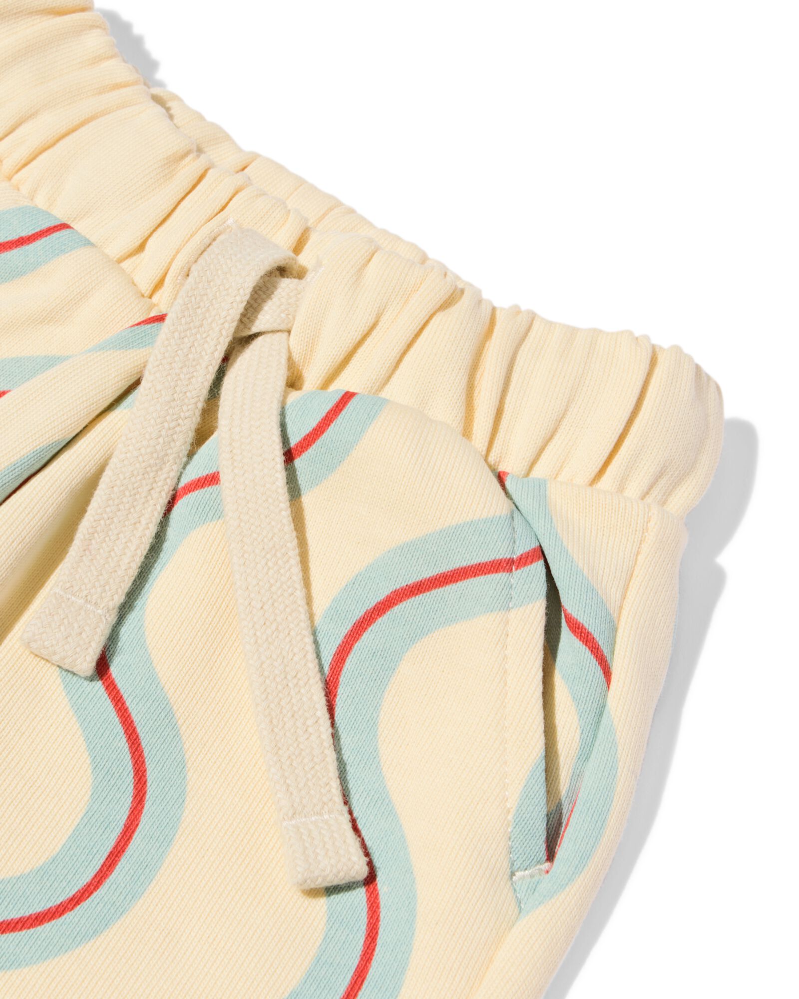 short b&eacute;b&eacute; coupe confortable tissu molletonn&eacute; abstrait &eacute;cru &eacute;cru - 33189670ECRU - HEMA