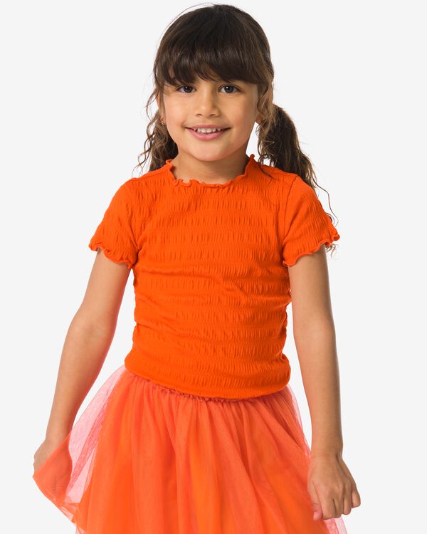 kinder T-shirt Koningsdag oranje oranje - 30851154ORANGE - HEMA