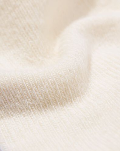chaussettes b&eacute;b&eacute; Takkie et Siepie en tissu &eacute;ponge blanc cass&eacute; - 4770040OFFWHITE - HEMA
