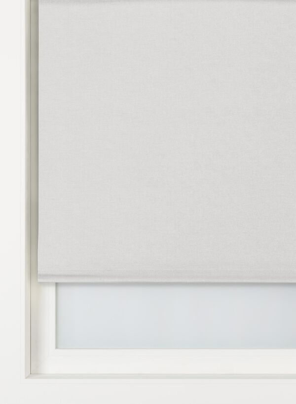 rolgordijn structuur grof lichtdoorlatend lichtgrijs lichtgrijs - 1000031844 - HEMA