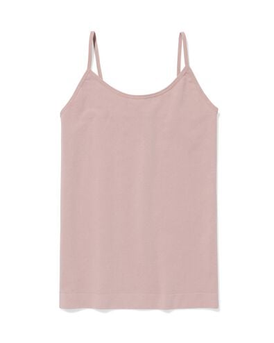 d&eacute;bardeur l&eacute;g&egrave;rement correcteur &agrave; bretelles spaghetti coton beige beige - 21540116BEIGE - HEMA