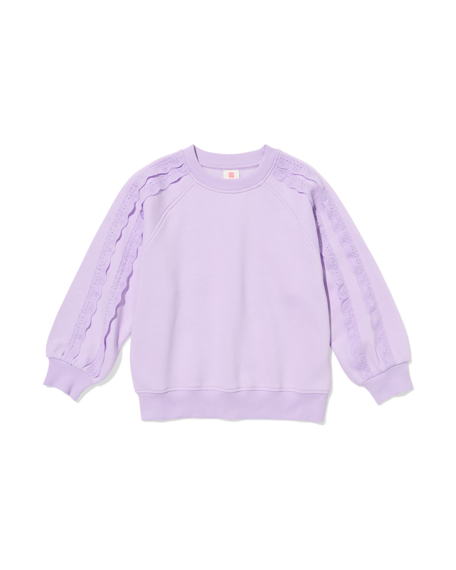 Kinderpulli mit Stickerei  violett - 30837251PURPLE - HEMA