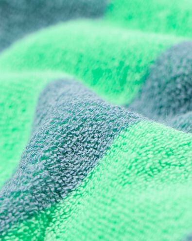 babykledingset badstof strepen felgroen felgroen - 33140080BRIGHTGREEN - HEMA