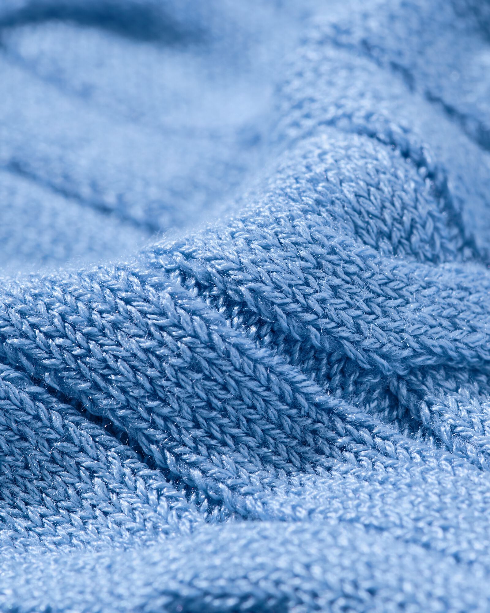 Damenpullover mit Zopfmuster Fally blau - 36201580BLUE - HEMA