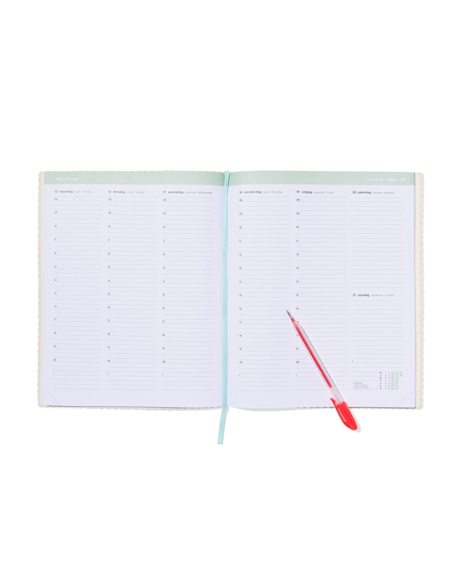 bureauagenda 2026 26x21cm PU - 14500622 - HEMA