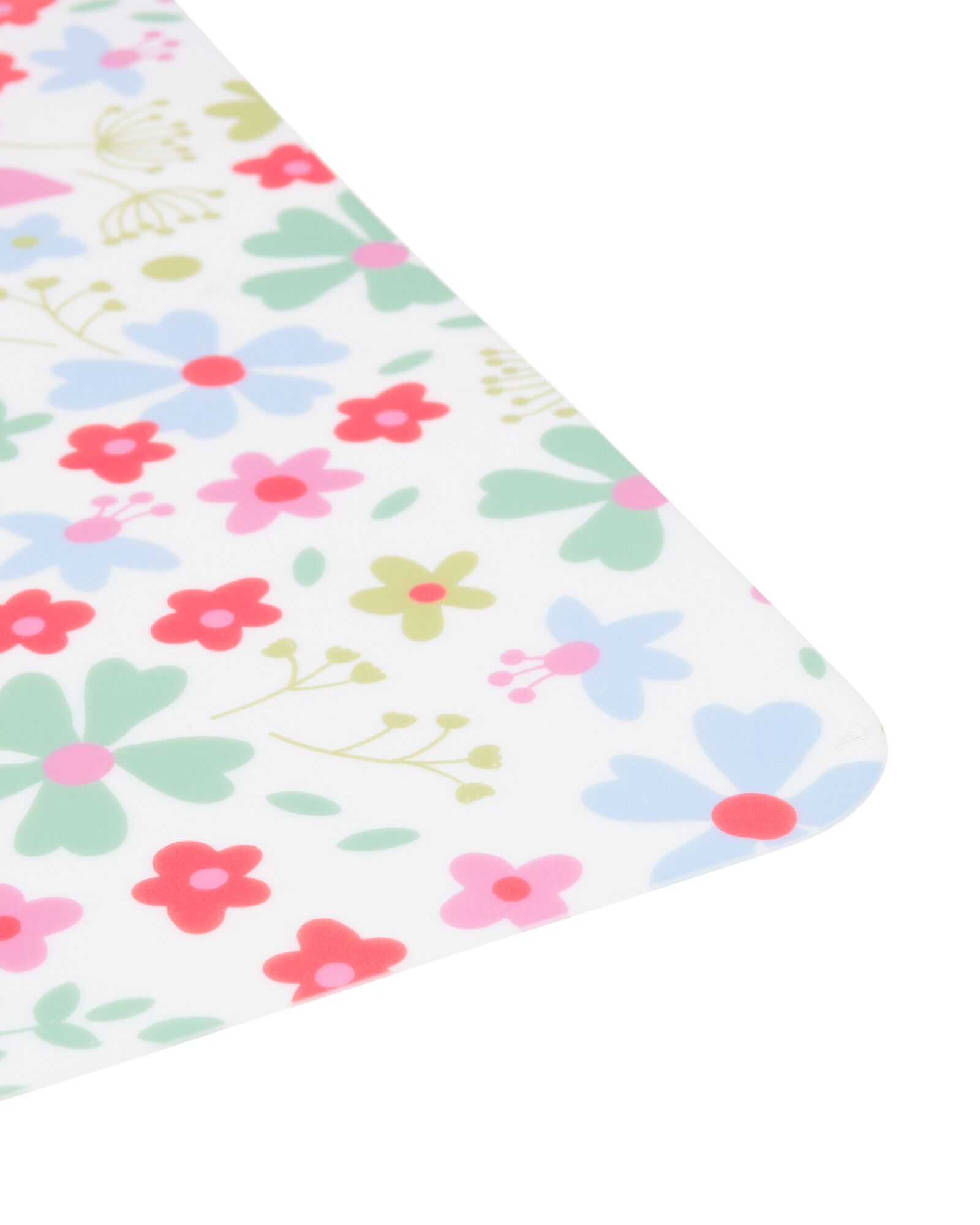 placemat 32x42cm katoen bloemen - 5300154 - HEMA