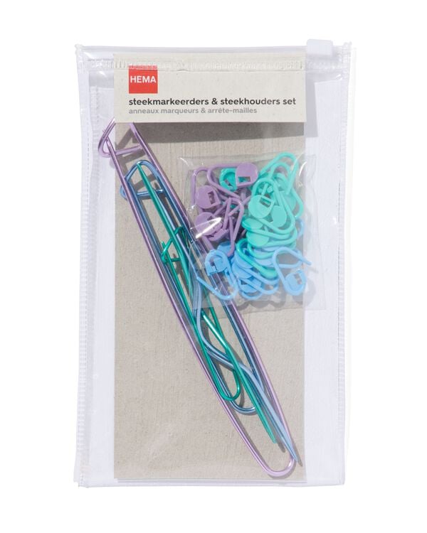 steekmarkeerders en steekhouders set - 60760073 - HEMA