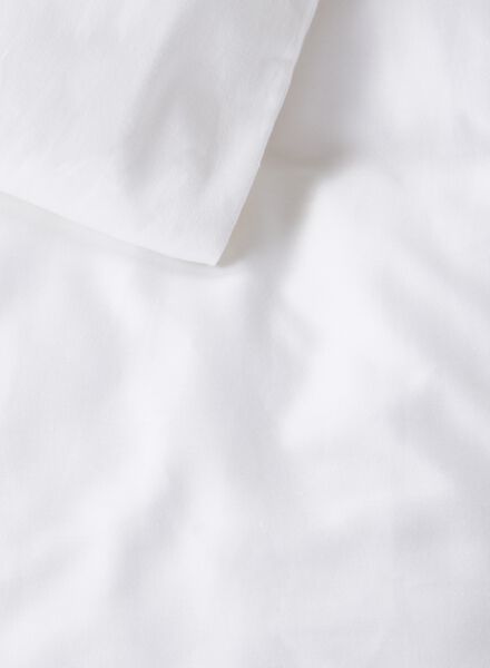housse de couette-hôtel percale de coton blanc blanc - 1000014079 - HEMA