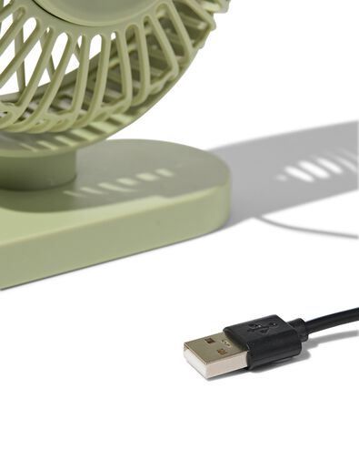 bureauventilator ⌀17.5cm groen - 80200044 - HEMA